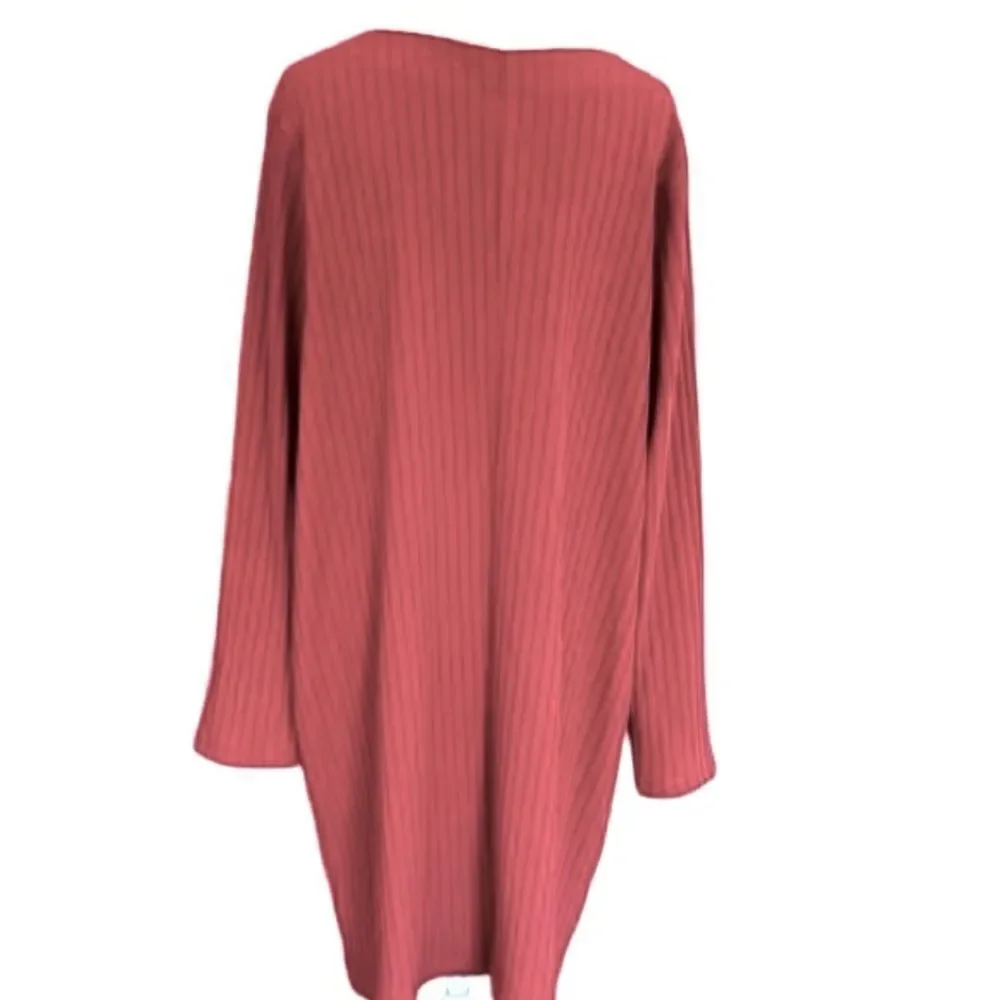 Old Navy cotton blend v neck button front Have a Heart Cardigan size 2X.